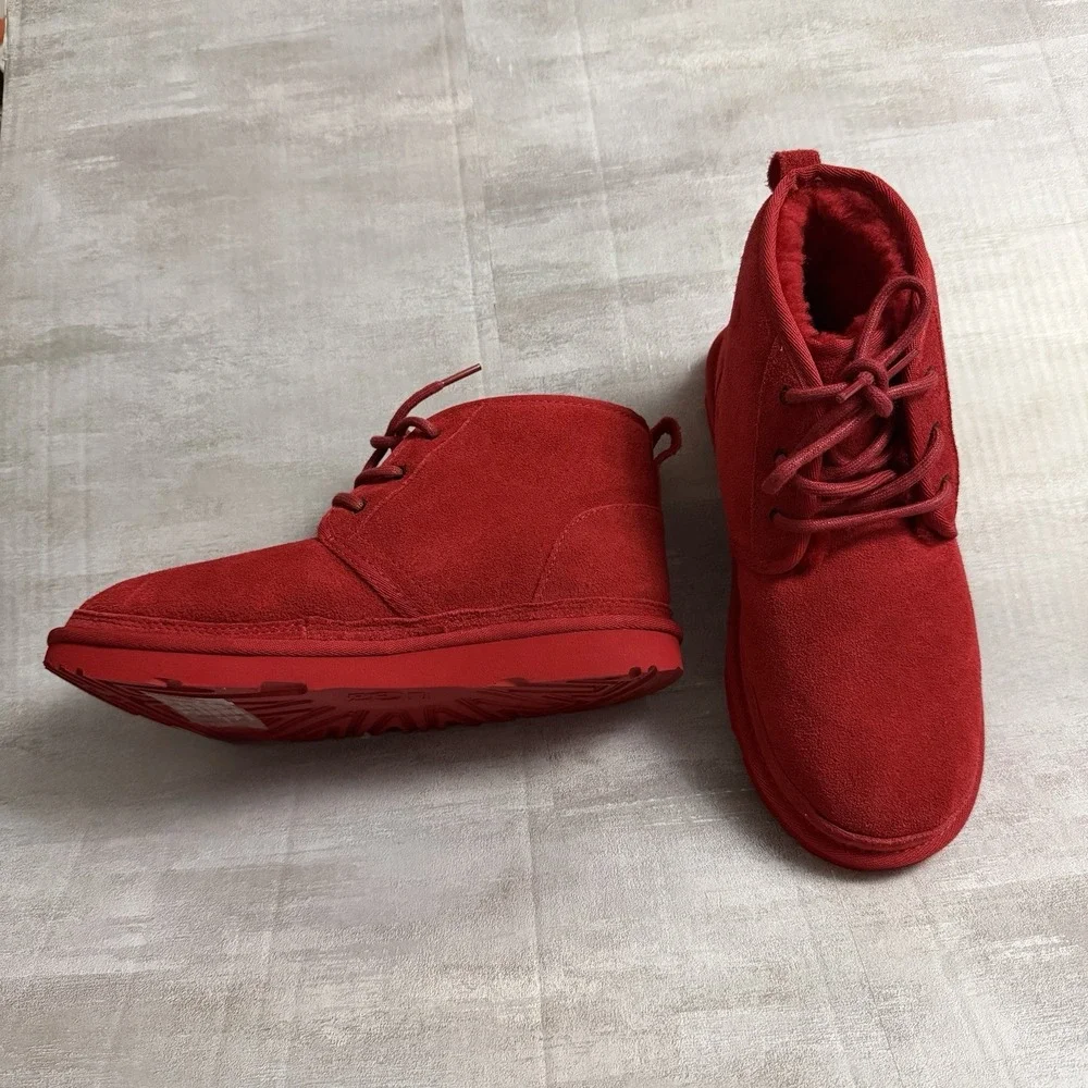 UGG NEUMEL II Boots Samba Red 1017320K Brand‎ New Size 6 / 7.5